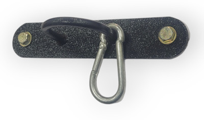 Protoner Wall mountable d hook with snap hook for Battle Rope(Length: 0.7 ft, Weight: 0.3 kg, Thickness: 2 inch)