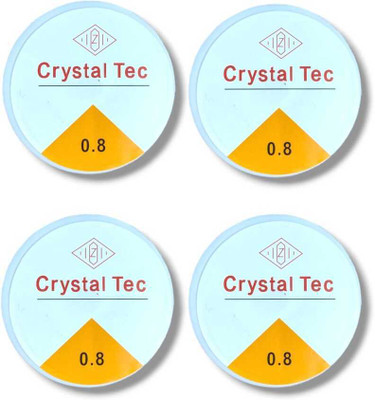 Desi Krafty Crystal Elastic Transparent Thread Beading Jewellery Craft -0.8mm Roll White Beading Wire(Diameter :  0.8 mm)
