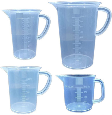 Salco 2000 ml Measuring Beaker(Pack of 4)
