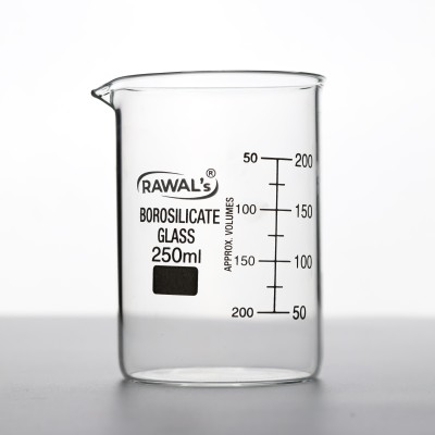 Rawal's 250 ml Low Form Beaker(Pack of 1)