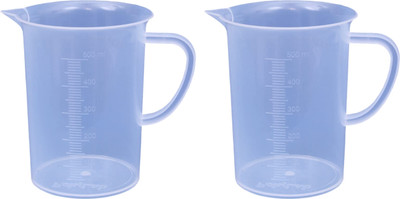Spylx 500 ml Measuring Beaker(Pack of 2)