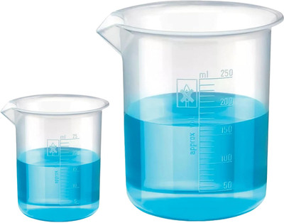Pushpa 250 ml Measuring Beaker(Pack of 2)