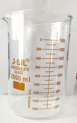 J-SIL 2000 ml Measuring Beaker(Pack of 1)