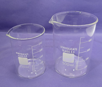 moolenterprises 500 ml Measuring Beaker(Pack of 2)