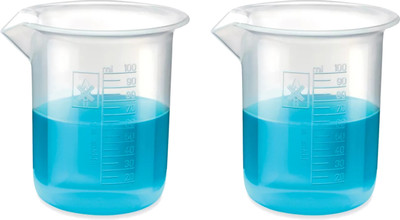 Bello 100 ml Measuring Beaker(Pack of 2)
