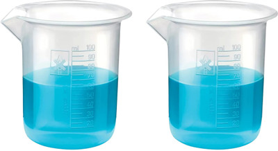 OCTA 100 ml Measuring Beaker(Pack of 2)