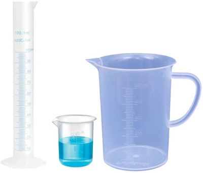 Bello 625 ml Flat Beaker(Pack of 3)