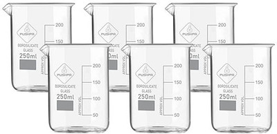 Pushpa 1500 ml Measuring Beaker(Pack of 6)
