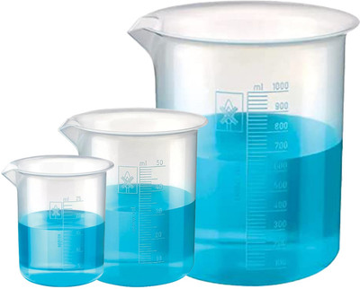 Pushpa 1000 ml Measuring Beaker(Pack of 3)