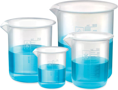 Bello 1000 ml Measuring Beaker(Pack of 4)