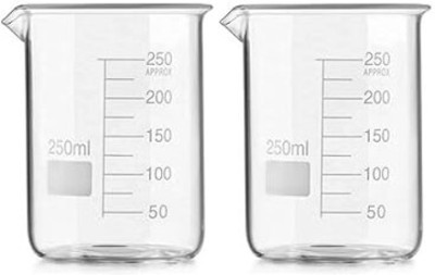 Parshv 250 ml Measuring Beaker(Pack of 2)