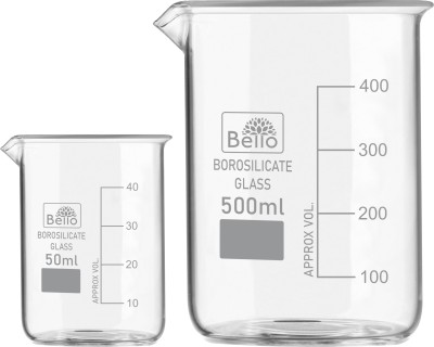 Bello 500 ml Measuring Beaker(Pack of 2)