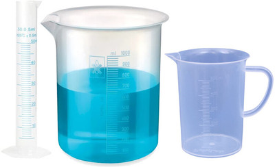 Bello 1550 ml Flat Beaker(Pack of 3)