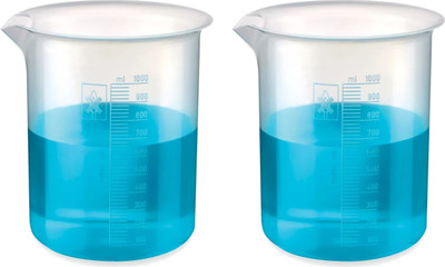Bello 1000 ml Measuring Beaker(Pack of 2)