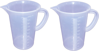 Salco 1000 ml Measuring Beaker(Pack of 2)