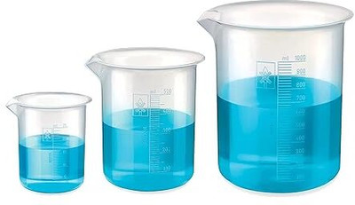 Eshaan 1000 ml Measuring Beaker(Pack of 3)