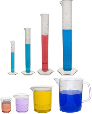 Salco 100 ml Measuring Beaker(Pack of 8)