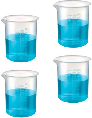 Pushpa 1000 ml Measuring Beaker(Pack of 4)