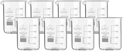 Pushpa 2000 ml Measuring Beaker(Pack of 8)