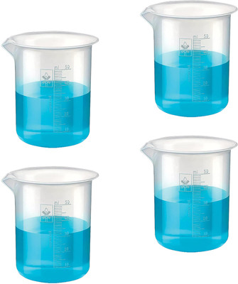 OCTA 50 ml Measuring Beaker(Pack of 4)