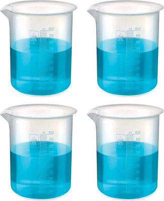 Bello 1000 ml Measuring Beaker(Pack of 4)