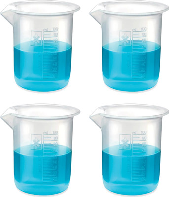 Bello 100 ml Measuring Beaker(Pack of 4)