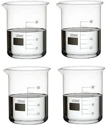 VVS 100 ml Measuring Beaker(Pack of 4)