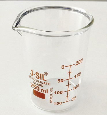 J-SIL 250 ml Measuring Beaker(Pack of 1)