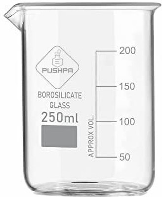 Pushpa 250 ml Measuring Beaker(Pack of 1)