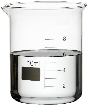 WITEG 10 ml Flat Beaker(Pack of 6)
