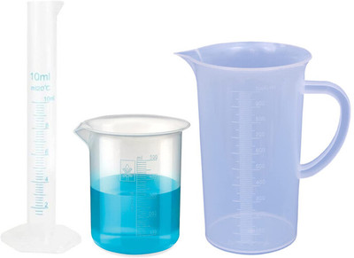 Bello 1510 ml Flat Beaker(Pack of 3)