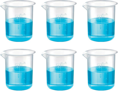 Pushpa 25 ml Measuring Beaker(Pack of 6)
