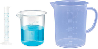 Bello 550 ml Flat Beaker(Pack of 3)