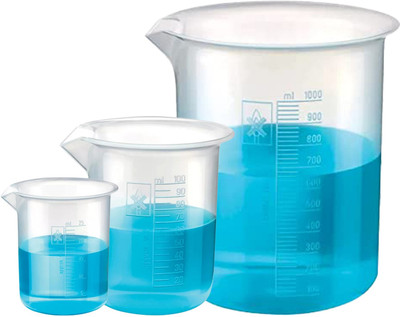 Pushpa 25 ml Measuring Beaker(Pack of 3)