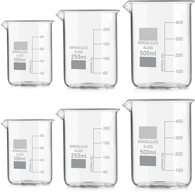 SBT 500 ml Measuring Beaker(Pack of 6)