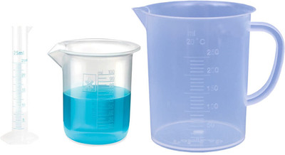 Bello 375 ml Flat Beaker(Pack of 3)