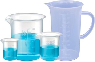 Spylx 1000 ml Measuring Beaker(Pack of 4)