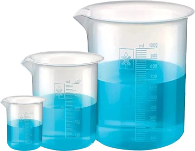 OCTA 1000 ml Measuring Beaker(Pack of 3)