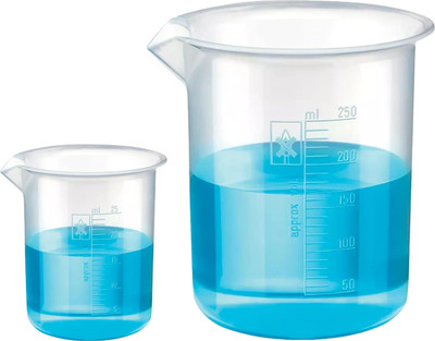 OCTA 250 ml Measuring Beaker(Pack of 2)