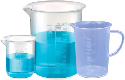 Salco 1000 ml Measuring Beaker(Pack of 3)