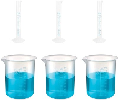 Salco 1000 ml Measuring Beaker(Pack of 6)