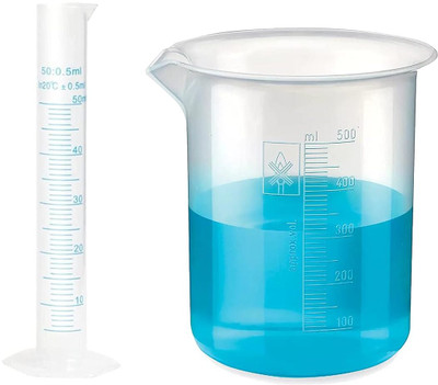 Salco 500 ml Measuring Beaker(Pack of 6)