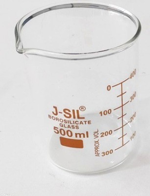 J-SIL 500 ml Measuring Beaker(Pack of 1)
