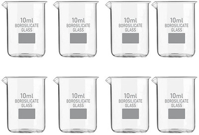 Pushpa 80 ml Measuring Beaker(Pack of 8)