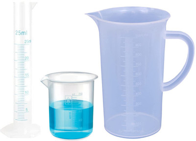 Bello 1275 ml Flat Beaker(Pack of 3)