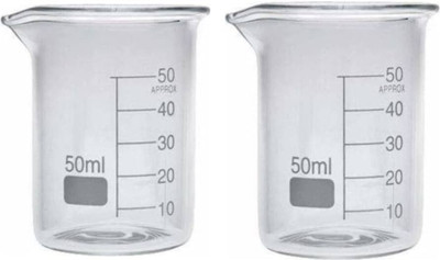 VVS 50 ml Measuring Beaker(Pack of 2)