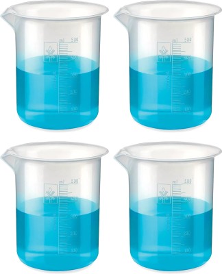 Bello 500 ml Measuring Beaker(Pack of 4)