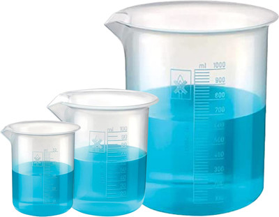Pushpa 50 ml Measuring Beaker(Pack of 3)