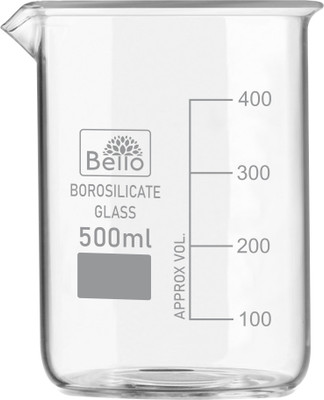 Bello 500 ml Measuring Beaker(Pack of 1)