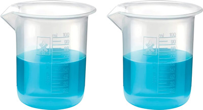Pushpa 100 ml Measuring Beaker(Pack of 2)